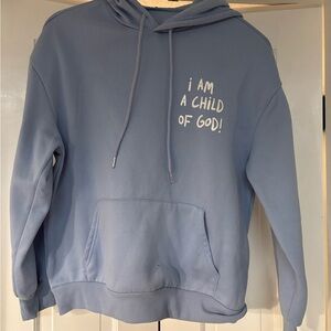 Sky Blue Hoodie - I Am A Child of God